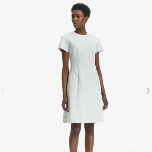 NWT MM LaFleur Coretta Dress Twill Ponte Gray sz 6